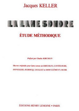 KELLER Jacques Lame sonore - Etude mthodique percussion Partition