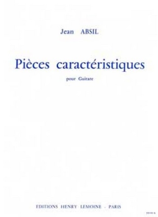 Pices caractristiques pour guitare