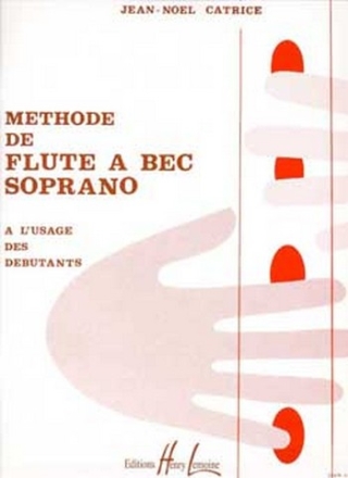 CATRICE Jean-Nol Mthode de flte  bec flte  bec soprano Partition