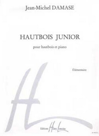 DAMASE Jean-Michel Hautbois junior hautbois et piano Partition