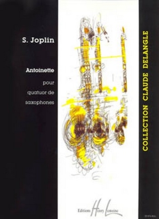 JOPLIN Scott Antoinette 4 saxophones Partition