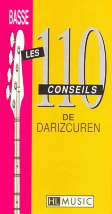 DARIZCUREN Francis 110 Conseils de Dariz guitare basse Partition