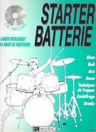 BILLAUDY Patrick Starter batterie Vol.1 batterie Partition + CD