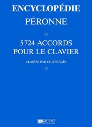 PERONNE Patrick Encyclopdie des accords clavier Partition