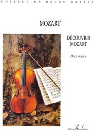 Dcouvrir Mozart pour 2 violons partition