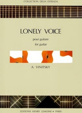 VINITSKY Alexander Lonely voice guitare Partition