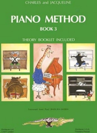 Piano Method vol.3  Theory Booklet included (en)