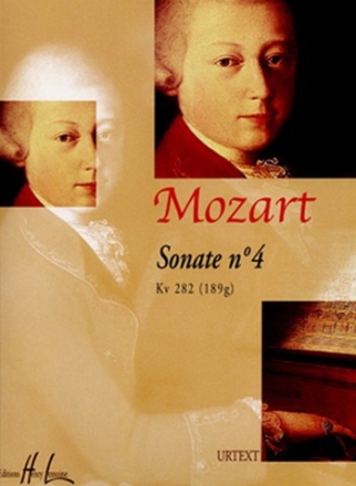 MOZART Wolfgang Amadeus Sonate n4 KV282 piano Partition