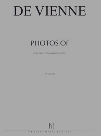 VIENNE Bernard de Photos of harpe et quatuor  cordes Partition