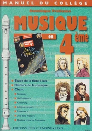 FRELEZAUX Dominique Musique en 4me - collge enseignement scolaire Partition