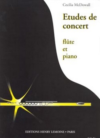 tudes de concert pour flte et piano