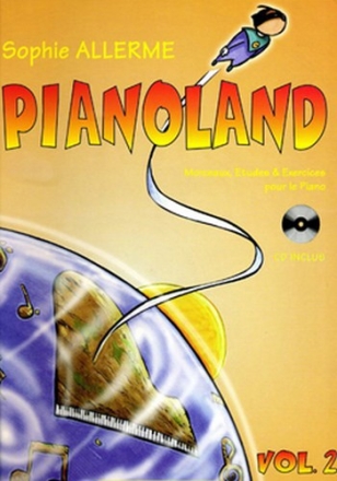 ALLERME Sophie Pianoland Vol.2 piano Partition + CD