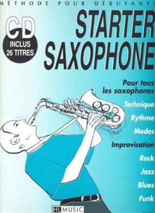 TRUET Frdric Starter saxophone saxophone Partition + CD