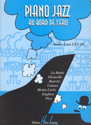 LUCAS Marie-Luce Piano jazz au bord de l'eau piano jazz Partition