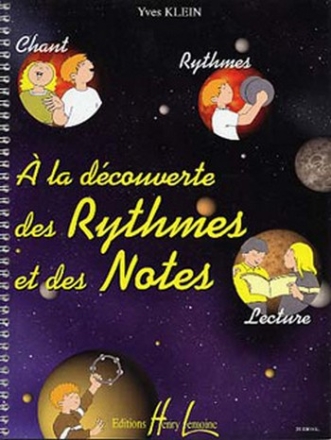 KLEIN Yves A la dcouverte du rythmes et des notes formation musicale Partition