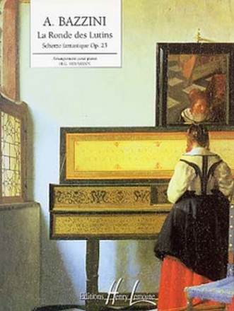 BAZZINI Antonio Ronde des Lutins Op.25 piano Partition