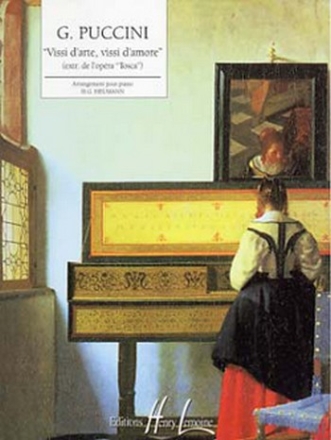 PUCCINI Giacomo Tosca Vissi d'Arte, Vissi d'Amore piano Partition