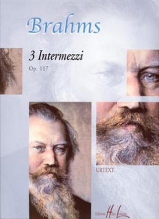 BRAHMS Johannes Intermezzi (3) piano Partition