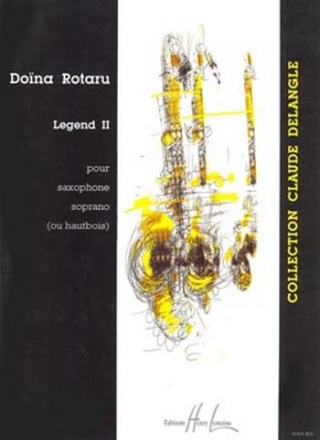 Legend II pour saxophone soprano solo (ou hautbois)