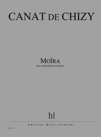 CANAT de CHIZY Edith Mora violoncelle et orchestre Partition