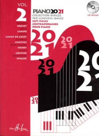 Piano 20-21 vol.2 (+CD) pour piano