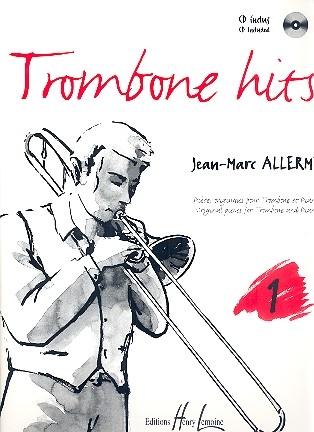 Trombone hits vol.1 (+CD) pour trombone et piano