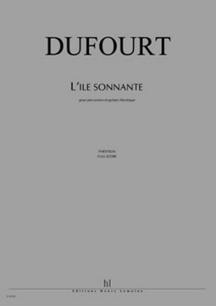 L'Ile sonnante pour percussion et guitare lectrique partition