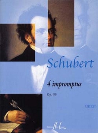 SCHUBERT Franz Impromptus Op.90 (4) piano Partition