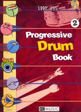 ROS Eddy Progressive Drum Book 2 batterie Partition + CD