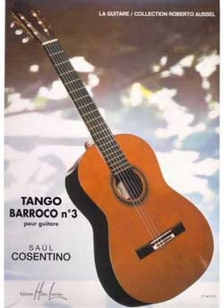 Tango barroco no.3 pour guitare