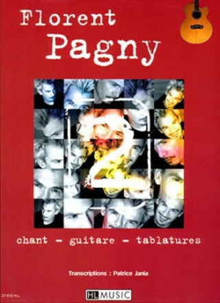 PAGNY Florent 2 chant et guitare Partition