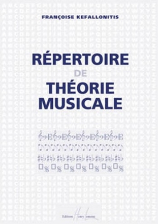 KEFALLONITIS Franoise Rpertoire de thorie thorie musicale Partition