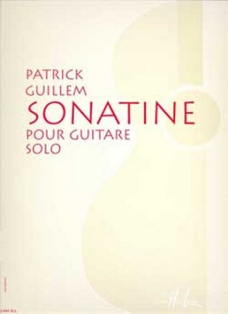 GUILLEM Patrick Sonatine guitare Partition