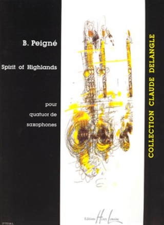 Spirit of Highlands pour 4 saxophones partition et parties