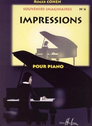 COHEN Roger Souvenirs imaginaires Vol.4 piano Partition