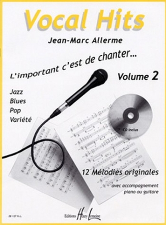 ALLERME Jean-Marc Vocal hits Vol.2 voix Partition + CD