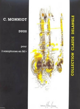 MONNIOT Christophe Duos 2 saxophones Mib Partition