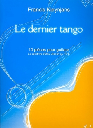 Le dernier tango pour guitare