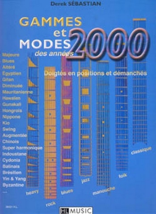 SEBASTIAN Derek Gammes et modes des annes 2000 guitare Partition