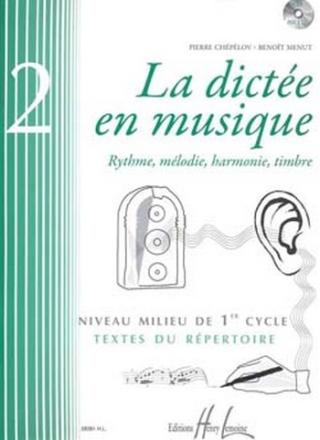 La dicte en musique vol.2 - niveau milieu (+CD)  textes du rpertoire