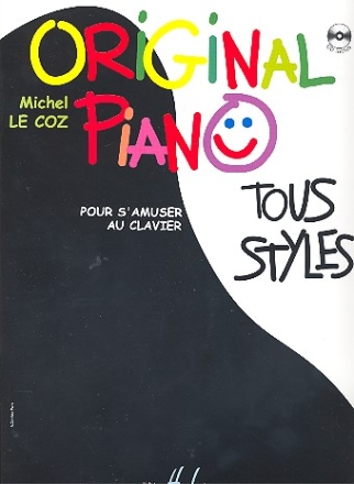 Original piano tous styles (+CD)  pour piano