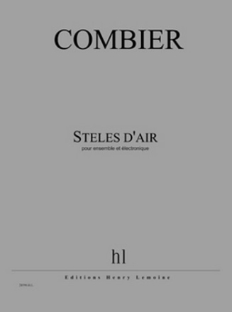 COMBIER Jrme Stles d'air ensemble et lectronique Partition