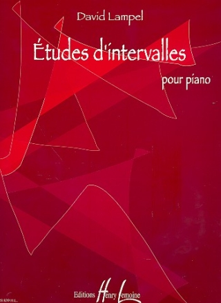 tudes d'intervalles  pour piano