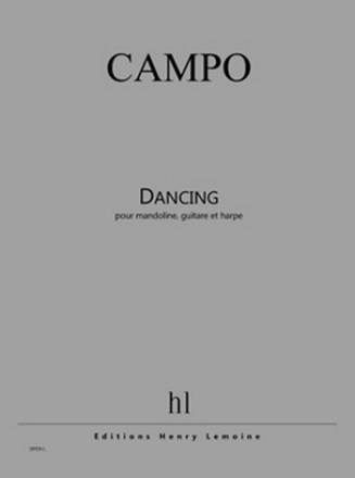 CAMPO Rgis Dancing mandoline, guitare et harpe Partition