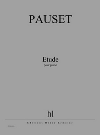 Etude pour piano