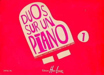 Duos sur un piano vol.1  pour piano  4 mains partition