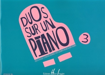 Duos sur un piano vol.3  pour piano  4 mains partition