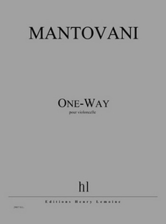 Mantovani, Bruno One-Way Violoncelle Partition