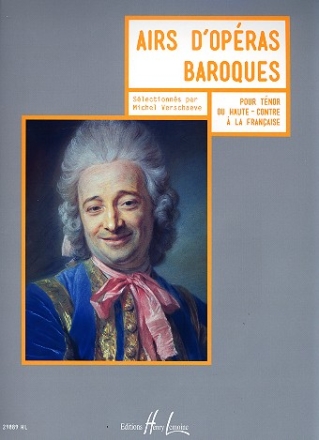 Airs d'opras baroques pour tnor (haute-contre  la francaise) et piano