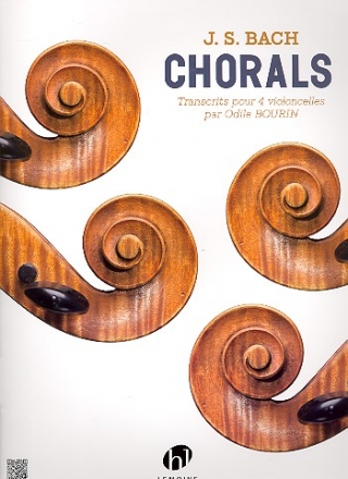 Chorals pour 4 violoncelles partition et parties